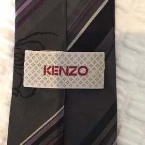Kenzo tie 100% silk